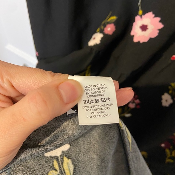 Kate Spade Ma Cherie In Bloom Floral Smocked Waist Tiered A Line Dress - Picture 7 of 10